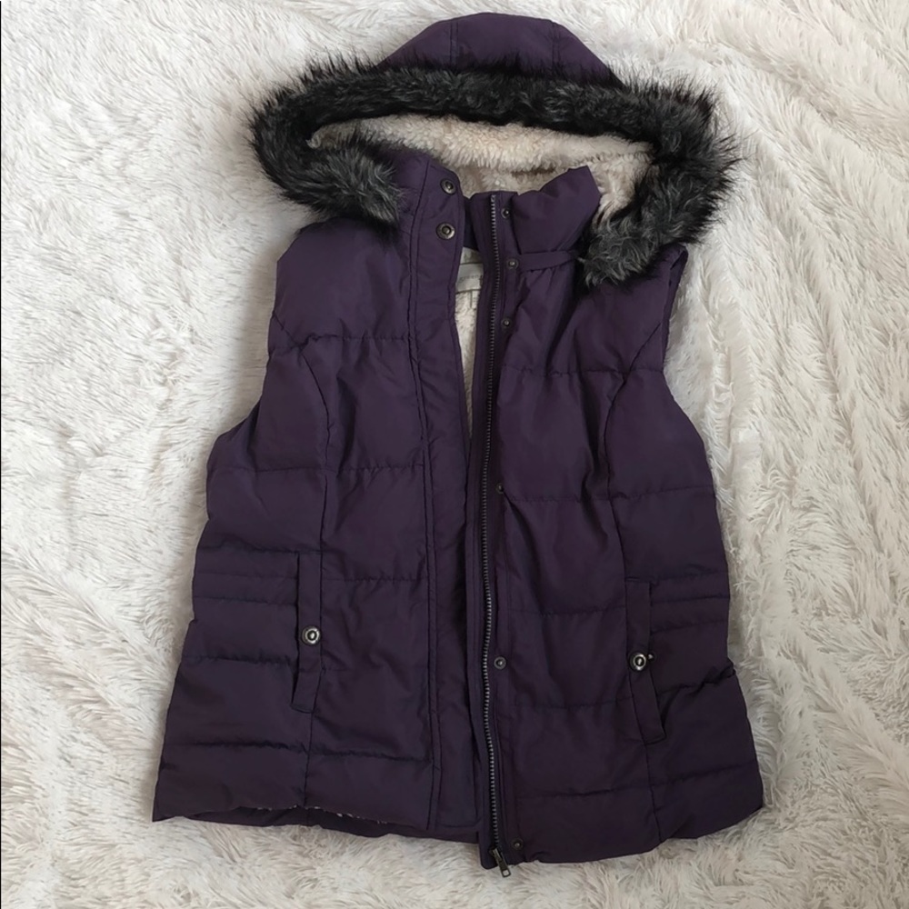 Purple Winter Vest